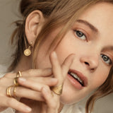 Agapé Studio Alba Earrings jewelry gold