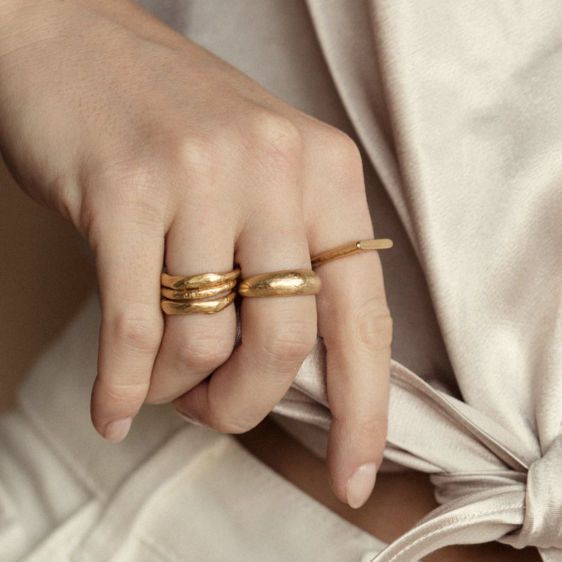 Agapé Studio Zélie Ring jewelry gold